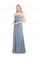 High Neck Sheath Sleeveless Stretch Crepe Prom Dress