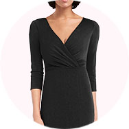 Inexpensive Three Quater Sleeves Prom Dresses